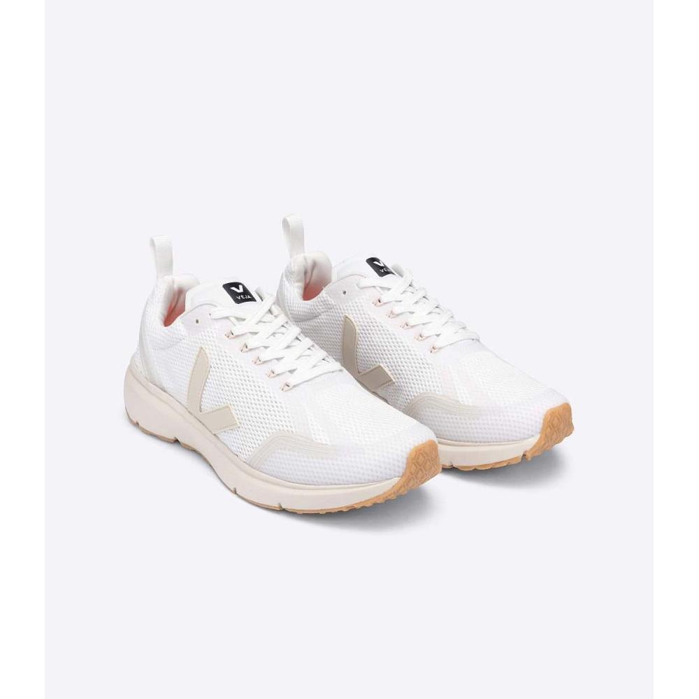 White Men's Veja CONDOR 2 ALVEOMESH Running Shoes | AU 136UZG